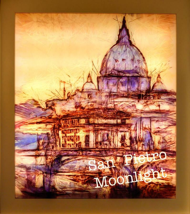 San Pietro Moonlight Luxury Apartment Rome Buitenkant foto